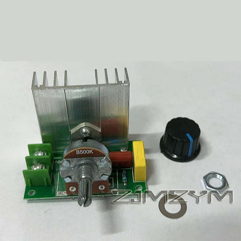 AC220V/4000W 모터 거버너 SCR 전압 조정기 고전력 디밍 온도 조절기 모터 속도 컨트롤러 전기로 팬