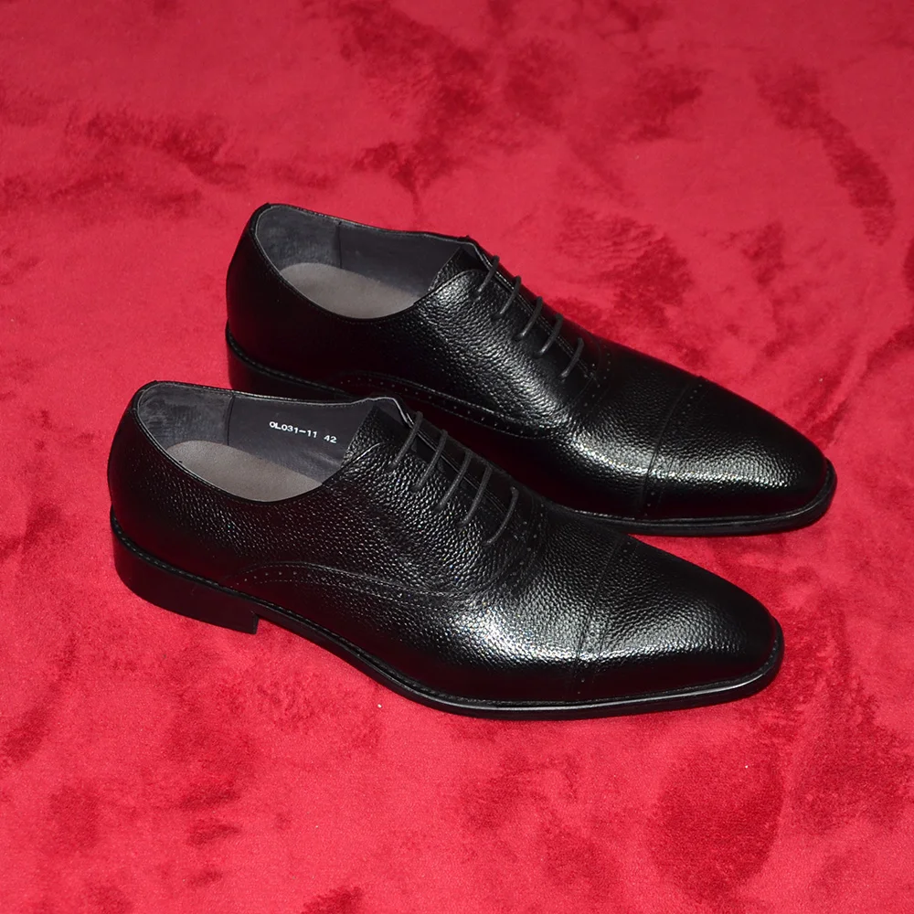 boys leather dress shoes Angel Baby James Waxed Leather Lace Up Shoe (Baby) Cognac / Baby 3