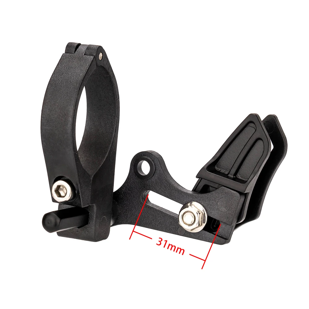 MTB Bicycle Chain Guide Frame Protector 1X System Single Speed Chain Guide Stabilizer Gear Guider 31.8mm 34.9mm Clamp bicycle chain guide