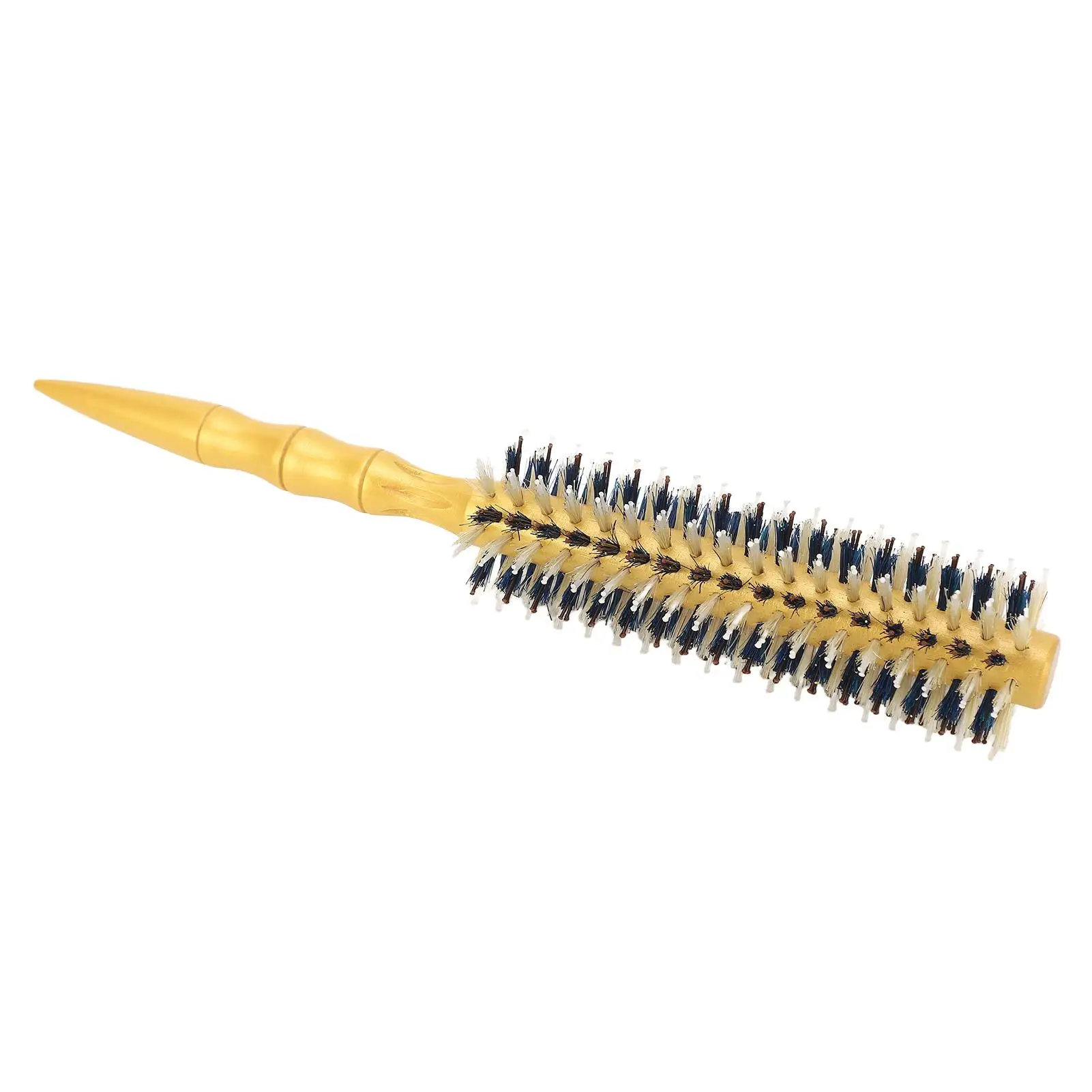 Ergonomic Round for hair Brush for Salon: Imitation Bristle, Portable & Safe