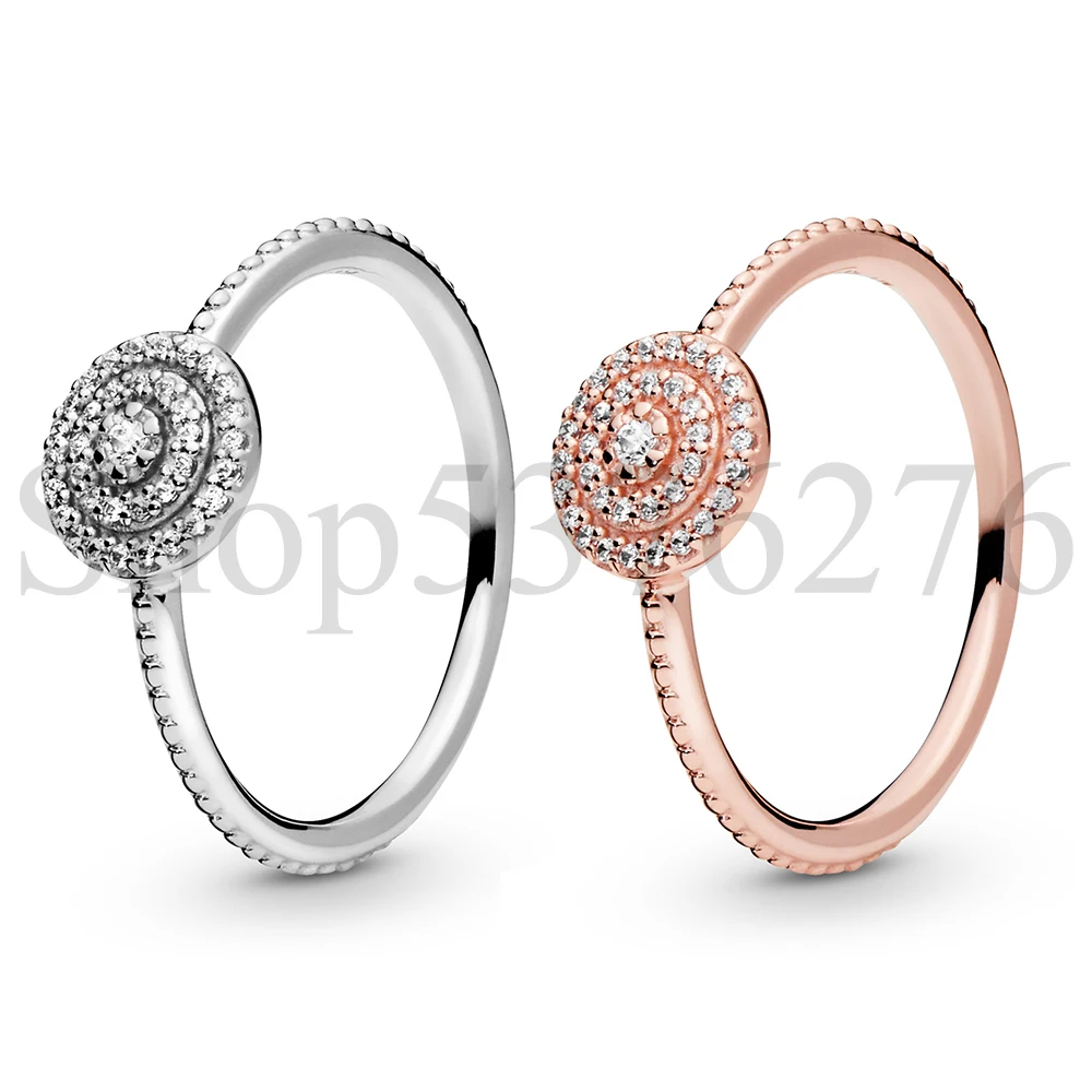 

Женское кольцо из серебра 925 пробы, с блестками