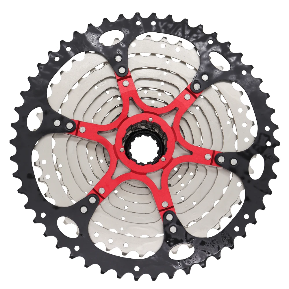 Bicycle parts Bicycle cassette Bicycle sprocket gear Bike sprocket Bike freewheel 11 Speed MTB Road 11-28/32/36/40/42/46/50/52T Compatible Shimano Sram