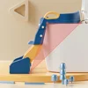 Cochildor adjustable toilet training seat with sturdy anti-slide stool 2