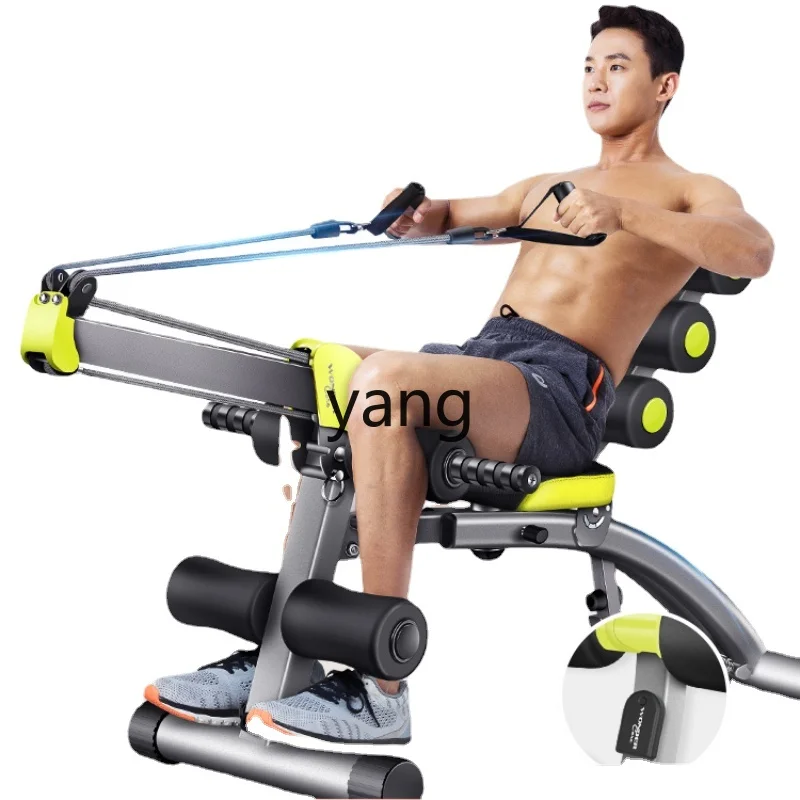

Yjq Dumbbell Bench Multifunctional Sit-Ups Aid Press Bench Fitness Chair Home Rowing Stool