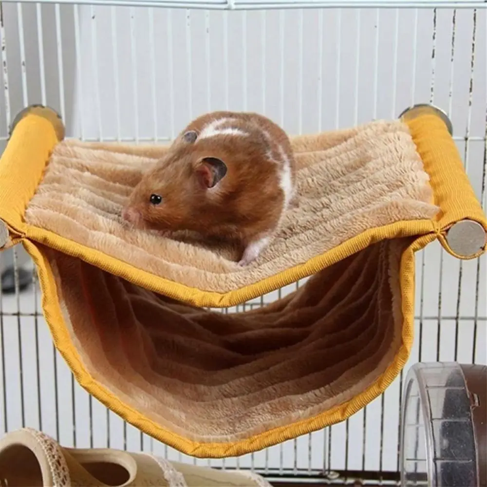 Amaca Morbida A 3 Strati Per Piccoli Animali: Perfetta Per Criceti, Furetti E Conigli - Ideale Per Dormire E Giocare In Gabbia