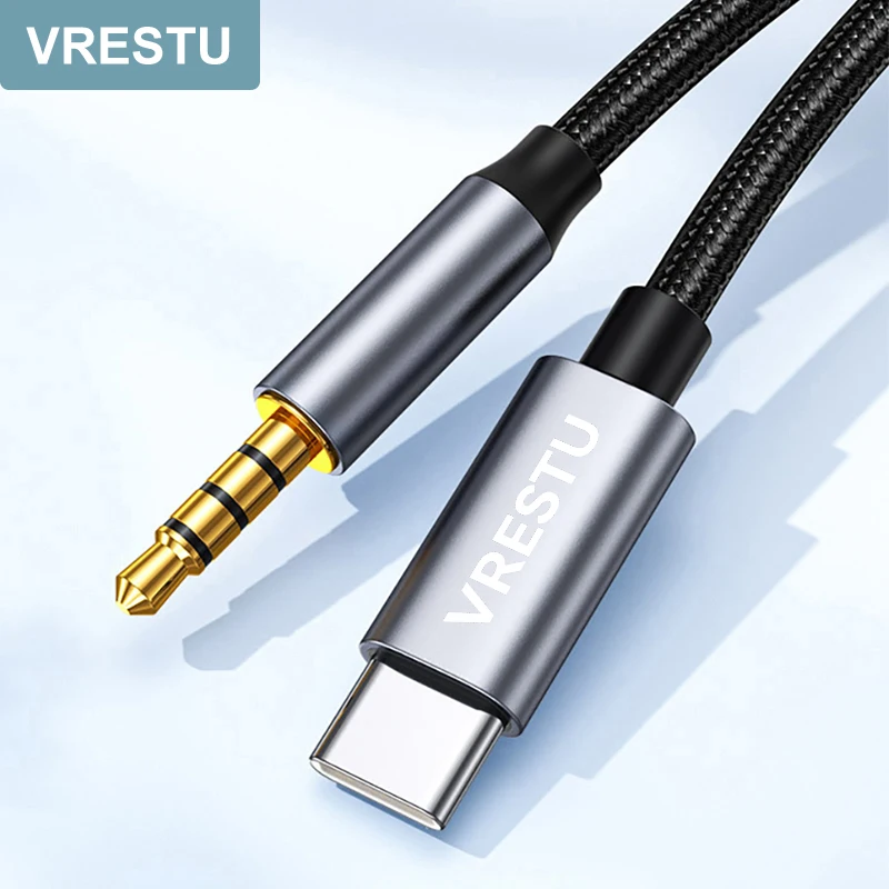 Adattatore USB-C A Jack 3.5 Mm Con Chip DAC, 24 Bit/96 KHz – Cavo In Nylon Per Cuffie E Altoparlanti - 2