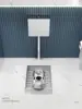Stainless steel prison squatting pan jail squatting toilet 5