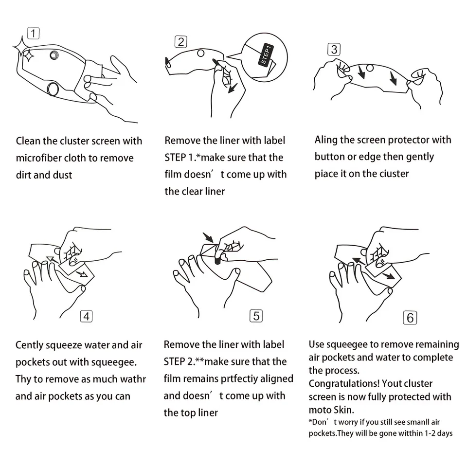 SWEDIC Film Tableau D'éCran Moto Pour Piaggio Pour Medley 125 Accessoires Moto Instrument Film Scratch Cluster Écran Tableau De Bord Protection Pour Medley 125 2020-2023