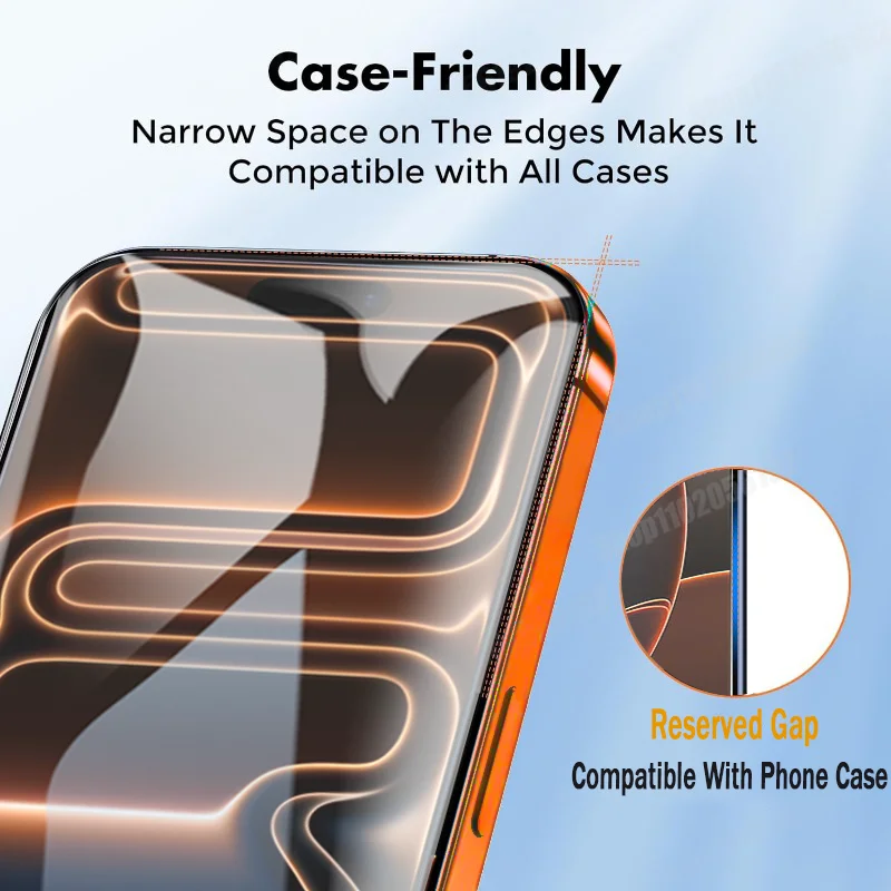 Premium Tempered Glass Screen Protector Set - 4 Pack
