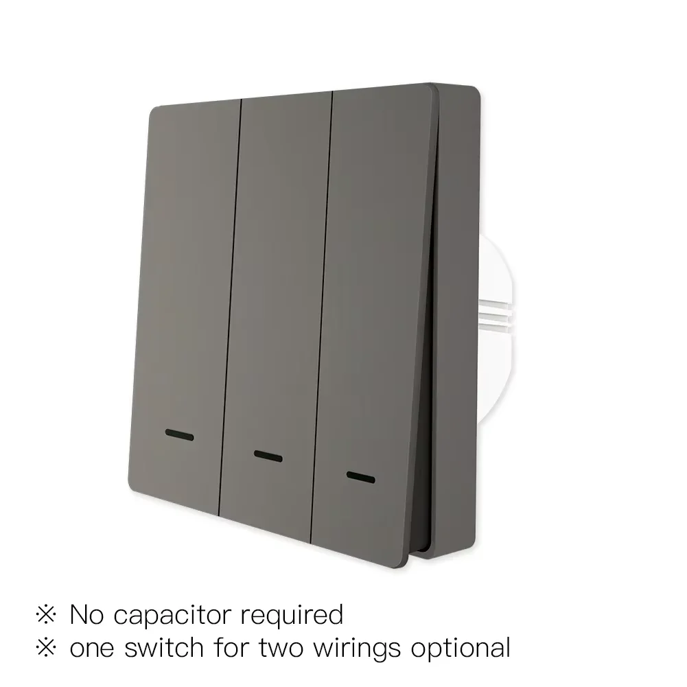 MOES مفتاح الإضاءة الذكي تويا زيجبي لا سلك محايد ل...