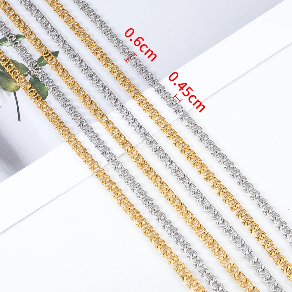 1 Meter Stainless Steel Twisted Loop Chain