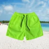 Men's Quick Dry Board Shorts Sportswear Summer Swim Trunks Shorts Bathing Trainning Breathable Surfing Beach Exercise Shorts 1