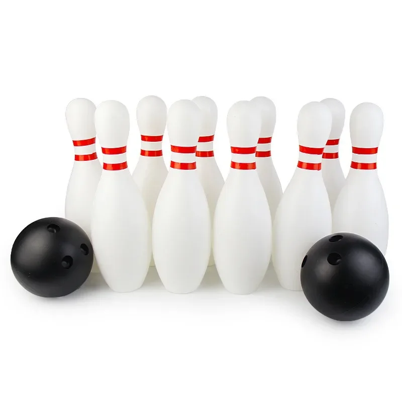 Children's 16cm Bowling Set Balance Exercise Sports Goods Outdoor Games Kindergarten Camping Motion Sensory Integration Training bowling accessories