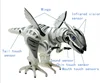 [Funny Multi-function Jurassic sensing intelligent infrared remote control RC robot programming mechanical dinosaur robosaur toy 3