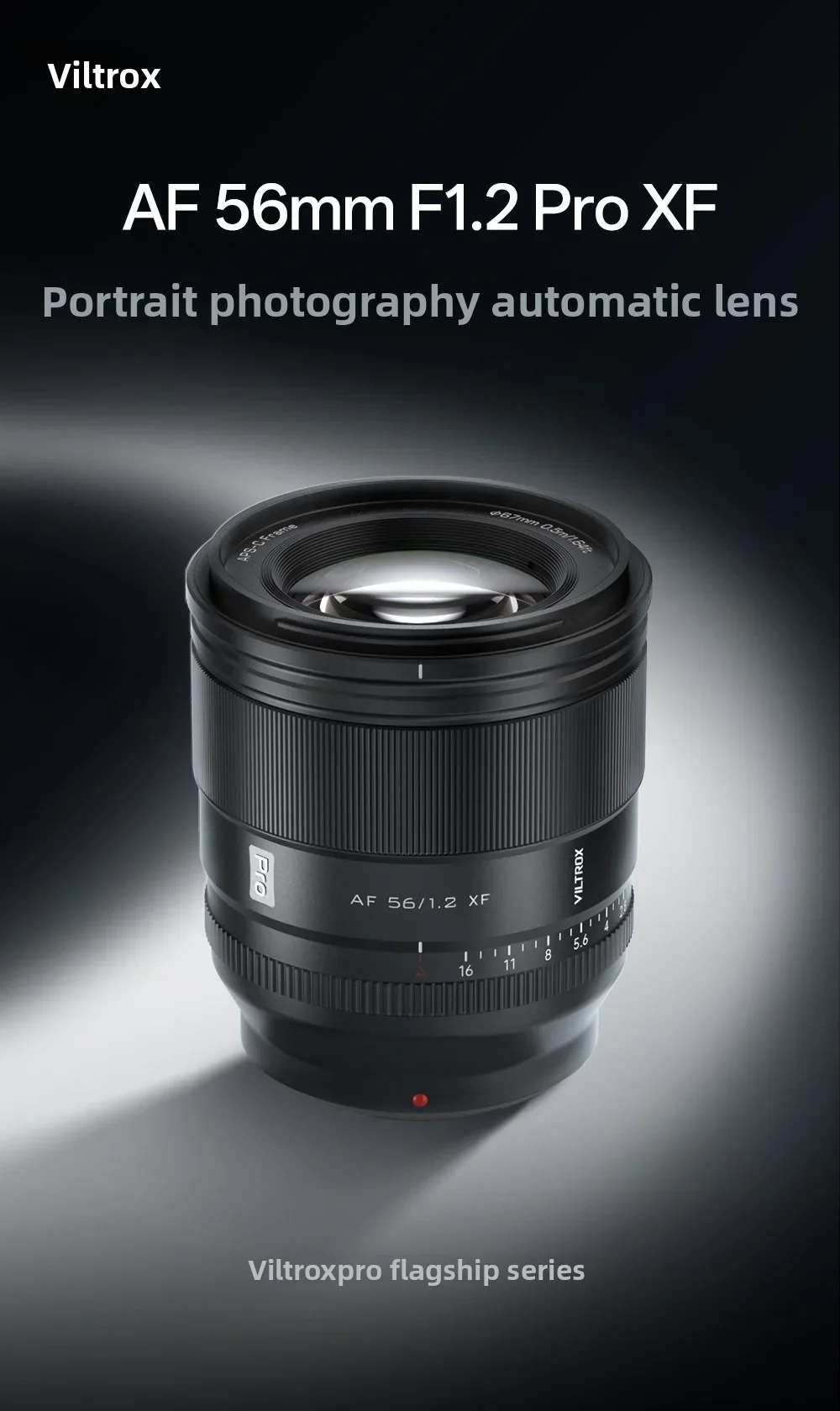 Viltrox 56mm F1.2 PRO APS-C Autofocus Lens Large Aperture Portrait Cameras Lens