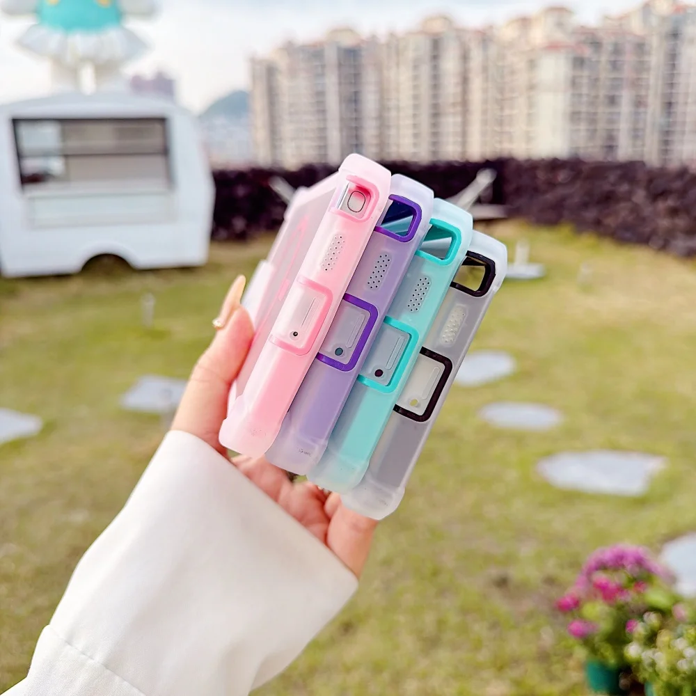 Magnetic Aurora Gradient Airbag Protective Shockproof Phone Case