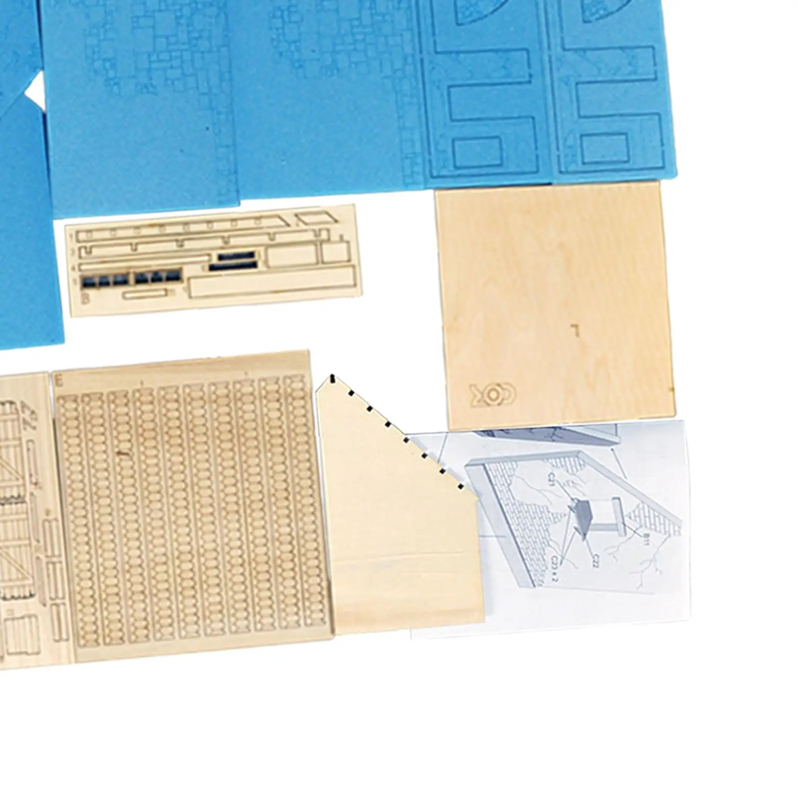 1/35 유럽 스타일 하우스 건축 조립식 DIY 목재 레이아웃 디오라마