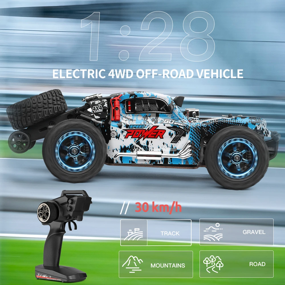 High Speed Four Wheel Drive Remote Control Car