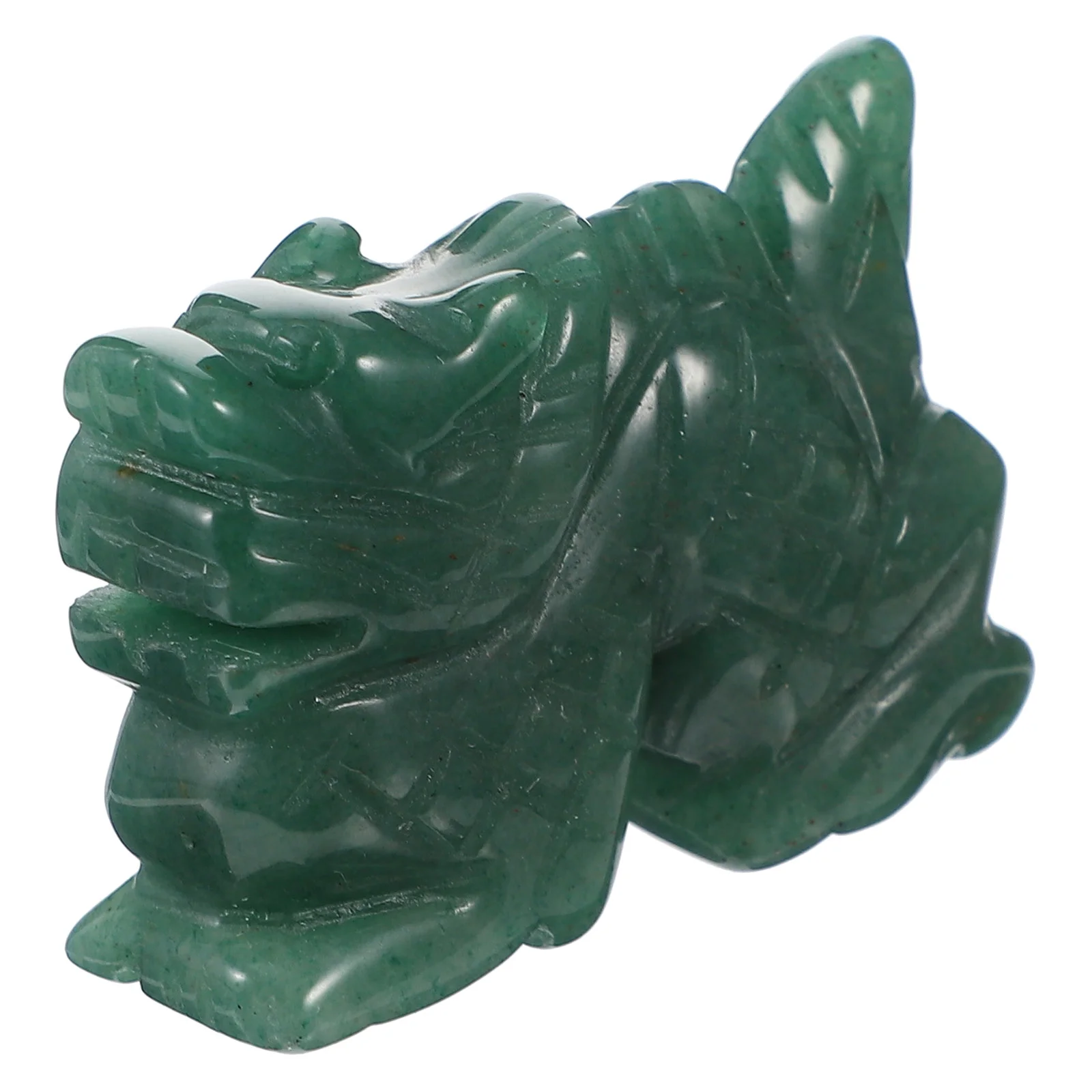 

Feng Shui Dragon Statue Chinese Zodiac Dragon Figures Jade Dragon Sculpture Hand Carved Mascot Dragon Collectible Figurines Home