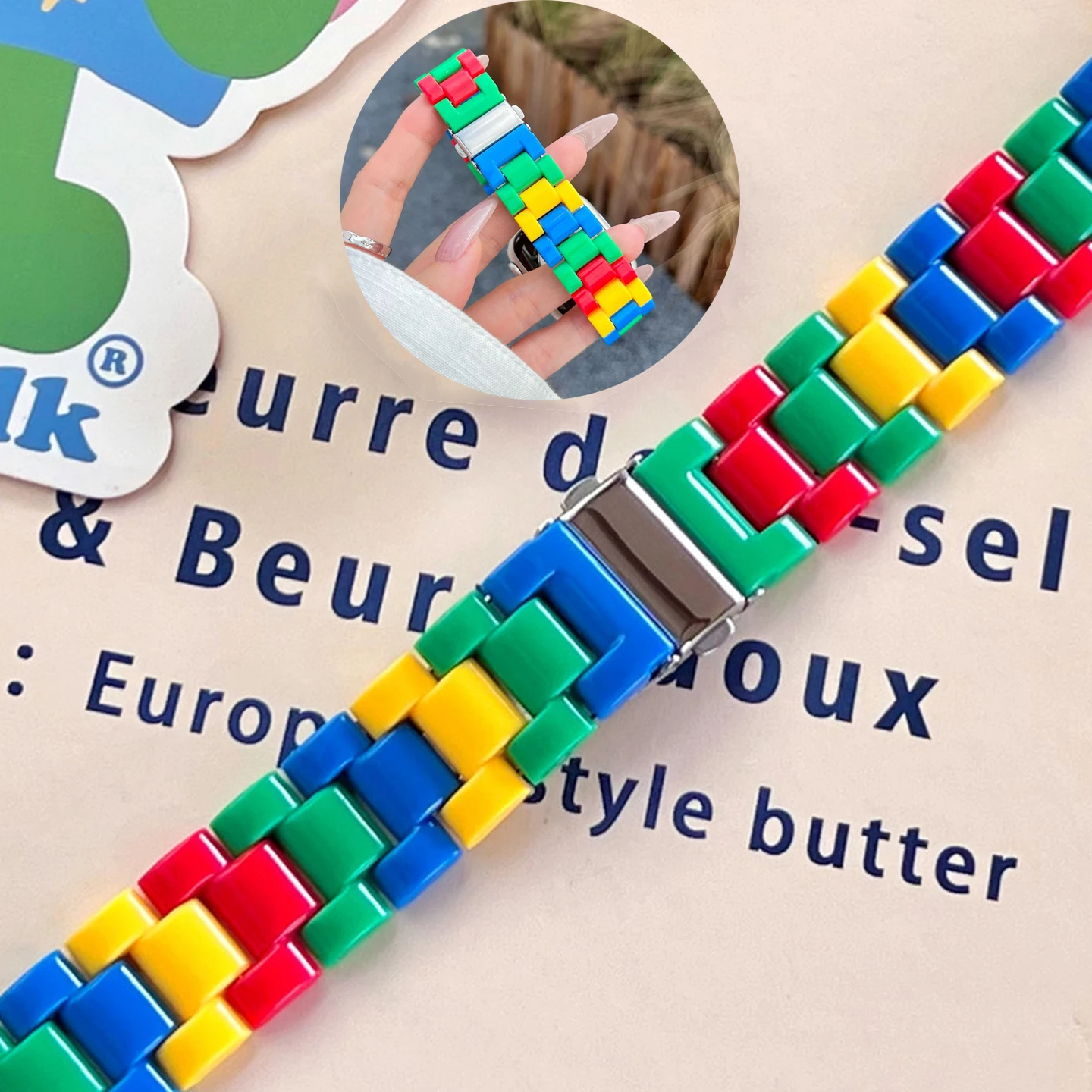 Lightweight Plastic Watch Strap - 22mm & 20mm Options Available