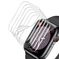 Film de protection d'écran pour Apple Watch 9 8 7 6 SE 5 3, Film de protection complet transparent pour iWatch série 38mm 42mm 45mm 41mm 40mm 44mm 6