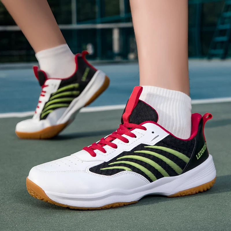 Badminton Shoes Sneakers Mens Tennis Breathable Anti-Slippery Sport Shoes Men Women