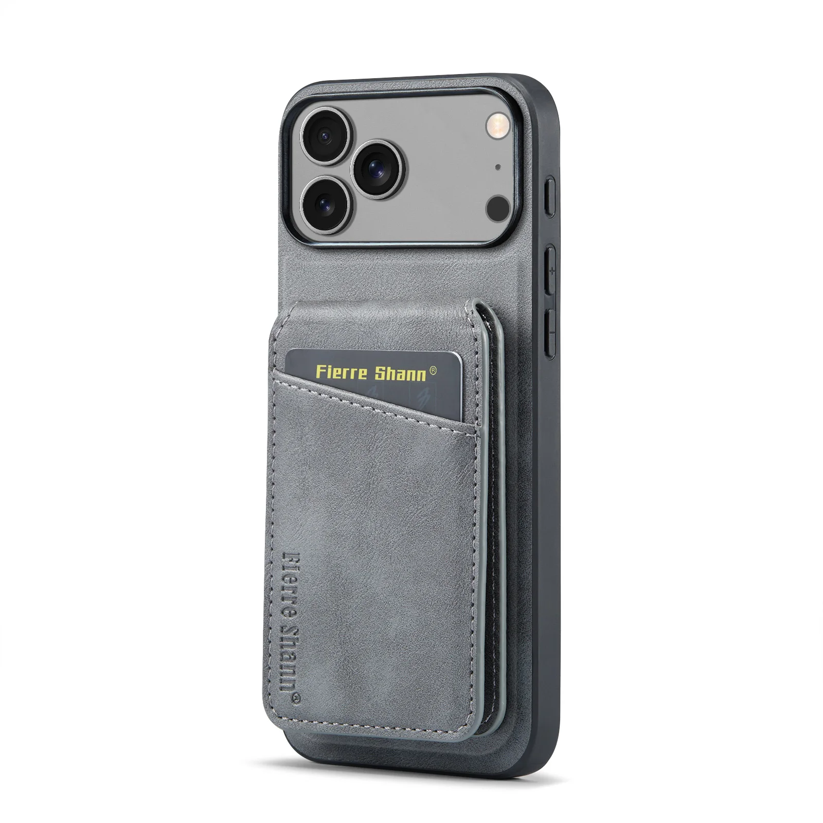 Premium 2-in-1 Magsafe Magnetic Leather Wallet Case with Strong Magnet Card Holder Cover