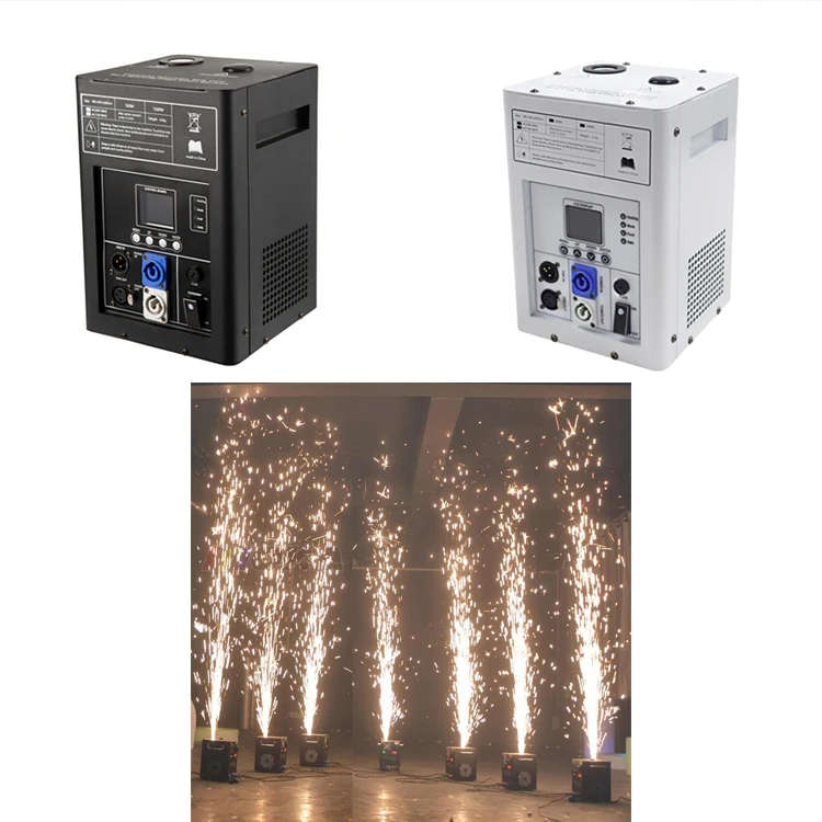 

600W Fireworks DMX Wireless Remote Control Cold Spark Machine for Wedding Effect