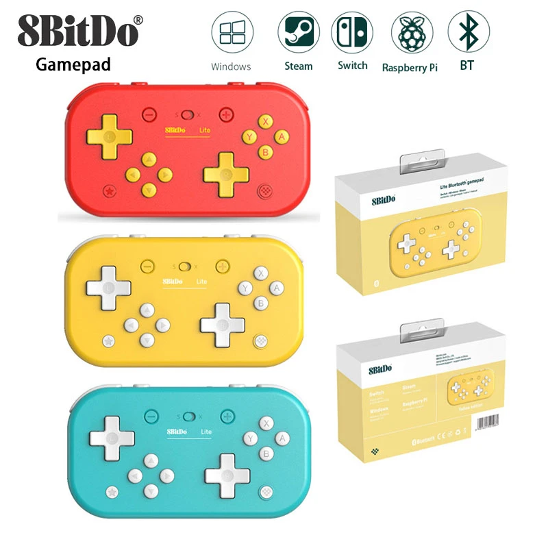 8BitDo Bluetooth Gamepad Lite Version Controller Gamepad For Switch Windows Steam Raspberry pi Small Gamepad Game Accessory