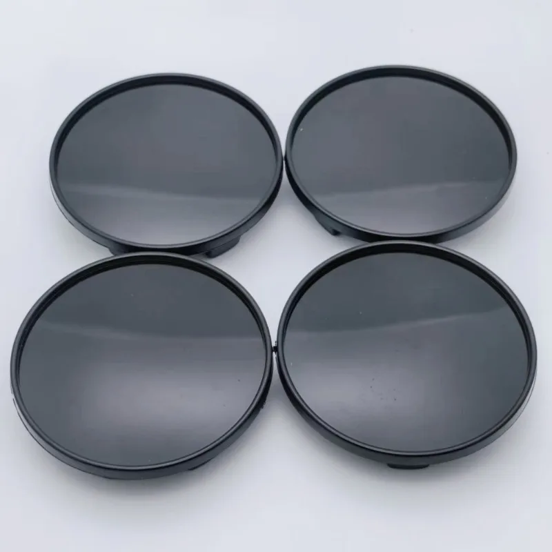 4pcs 69mm Clips 56mm Blank No Logo Car Wheel Center Caps No Badge Wheels Hub Cap Rim Hubcaps Dust Cover Replace Car Accessories