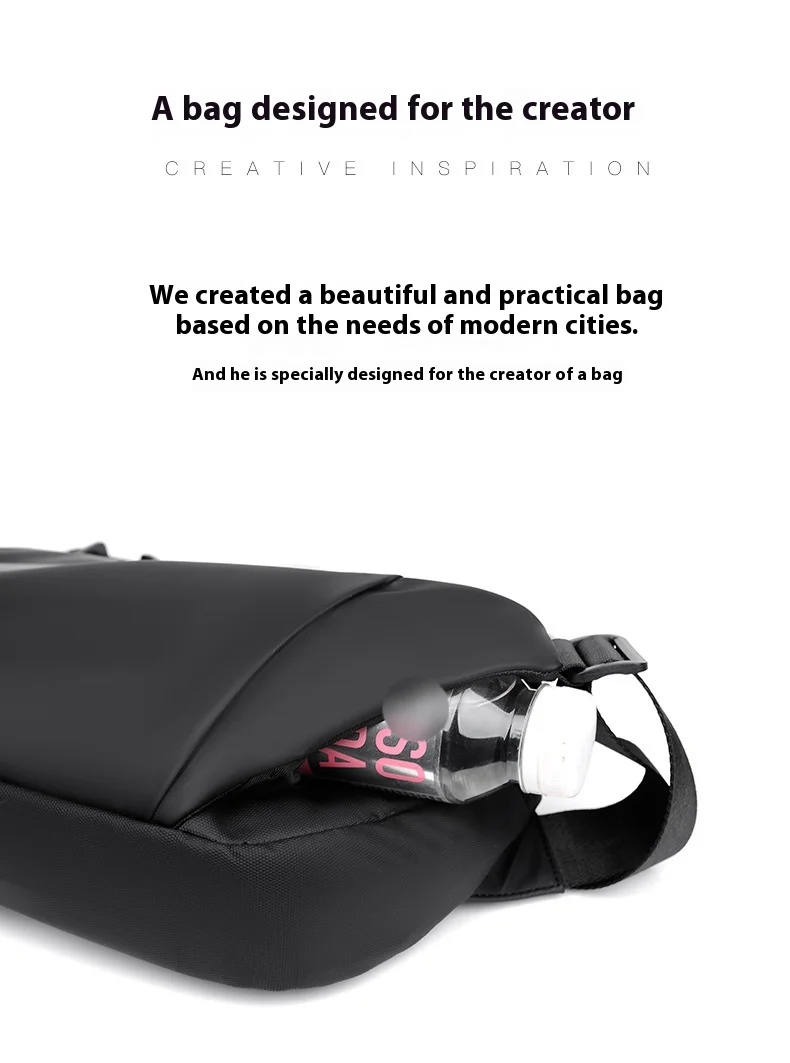 Men's Crossbody Bag Functional Commuter Shoulder Bag For Men_voghion.com