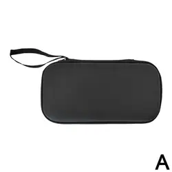 Enhanced Travel Protective Carrying Case for Game Consoles - Shockproof EVA Hard Storage Bag (Black)