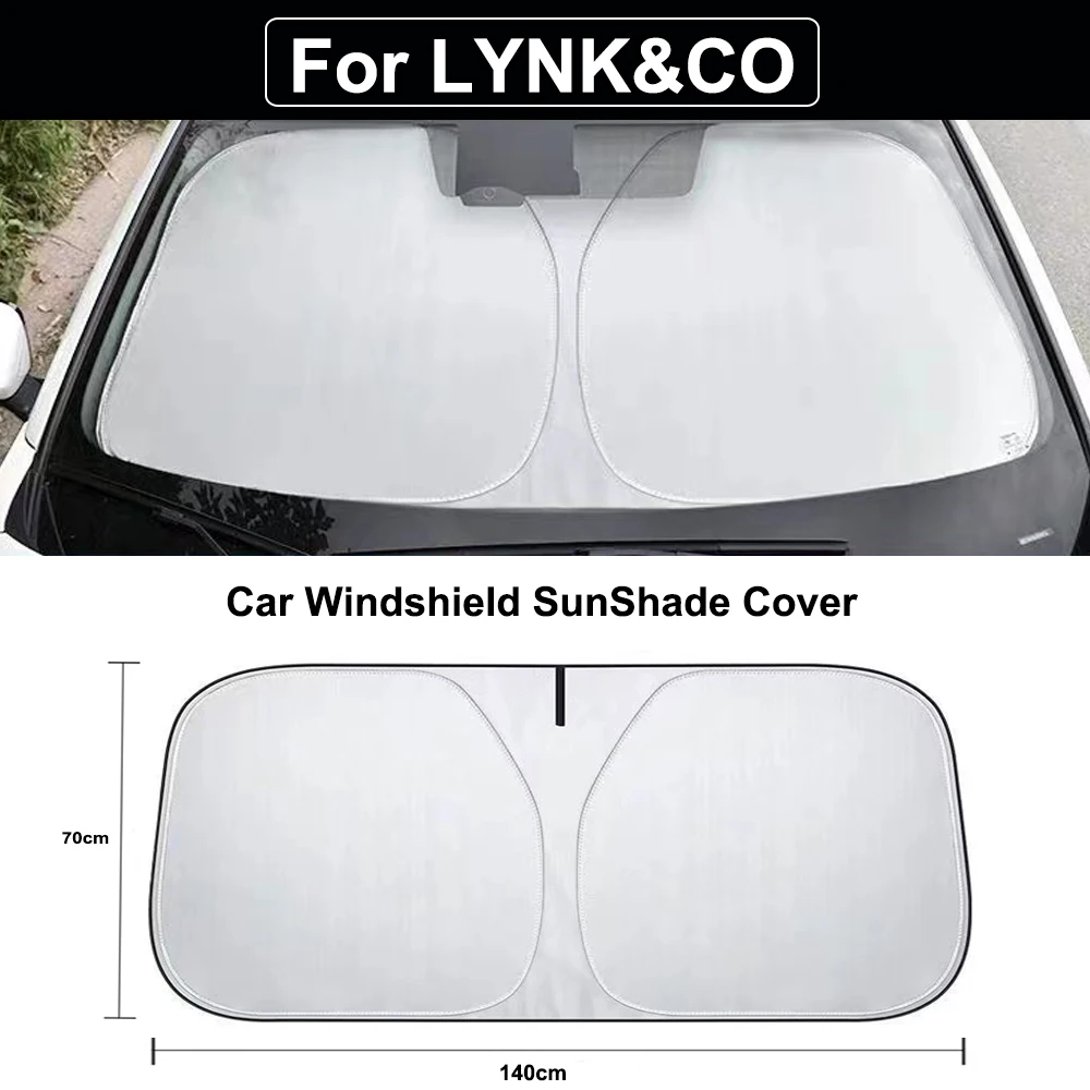 Car Windshield SunShade Cover for LYNK&CO 01 02 03 04 05 06 08 09 02 Hatchback Anti UV Car Accessories