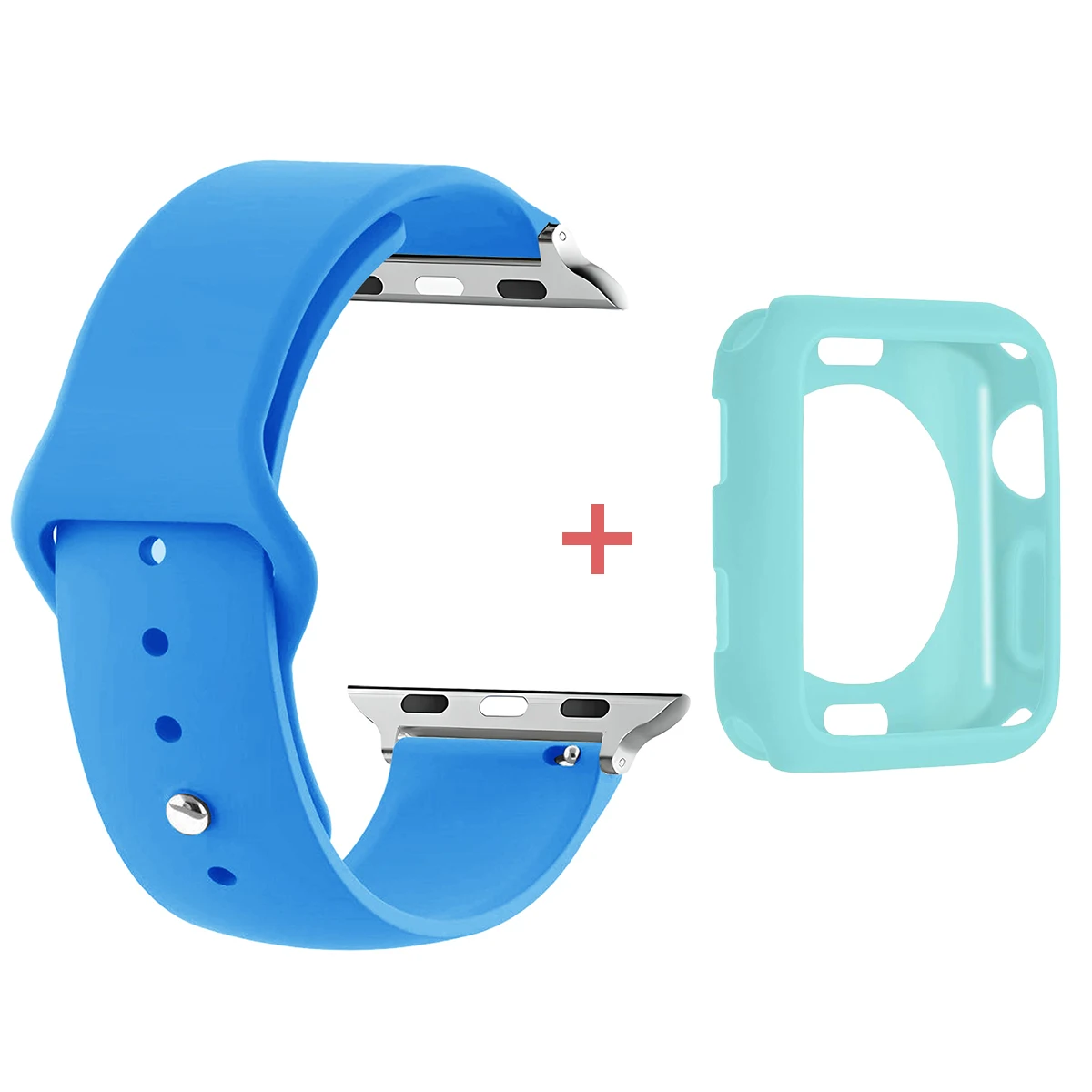 Premium TPU Watch Case & Stylish Strap with Screen Protector