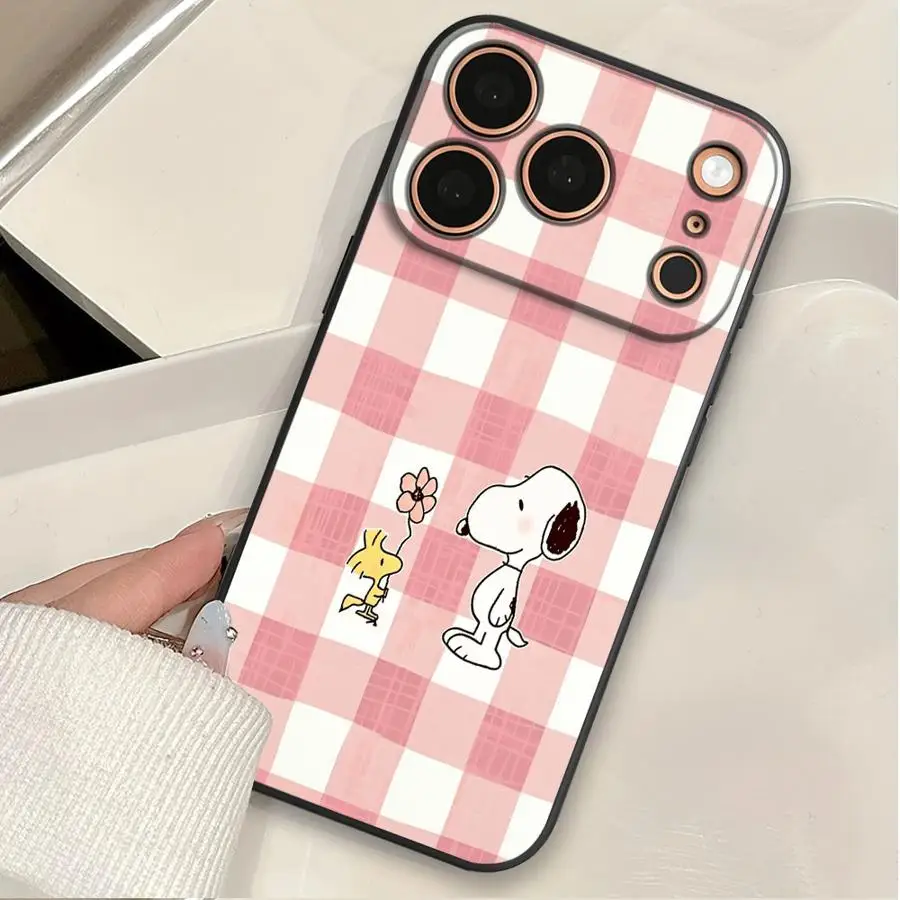 Cute Cartoon Snoopies Phone Cover - Stylish Protective Case