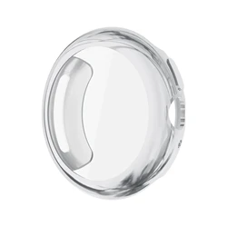 Enhanced Soft TPU Protective Case Cover for Full Coverage and Bumper Protection (Silver)