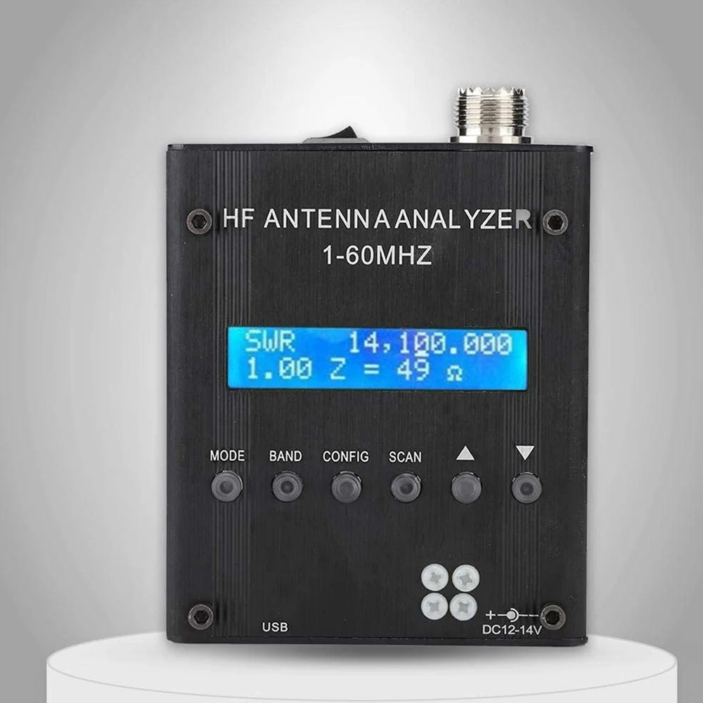 Antenna Analyzer,Bluetooth Digital Shortwave Antenna Analyzer MR300 Output 2.0V Pp Typical Adjustable Meter Tester