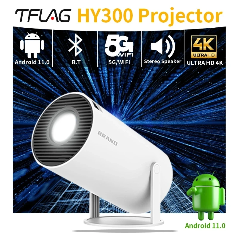 Vidéo projecteur Magcubic HY300 intelligent avec correction automatiqu –  MOLEMART