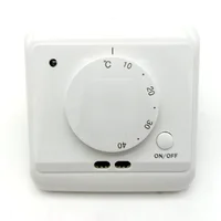 Mechnical เทอร์โมเทอร์โมเทอร์โมเทอร์โมสแตทไฟฟ้า, เทอร์โมสตัทควบคุมอุณหภูมิร้อนที่พื้นราคาดีที่สุดเครื่องมือ 4