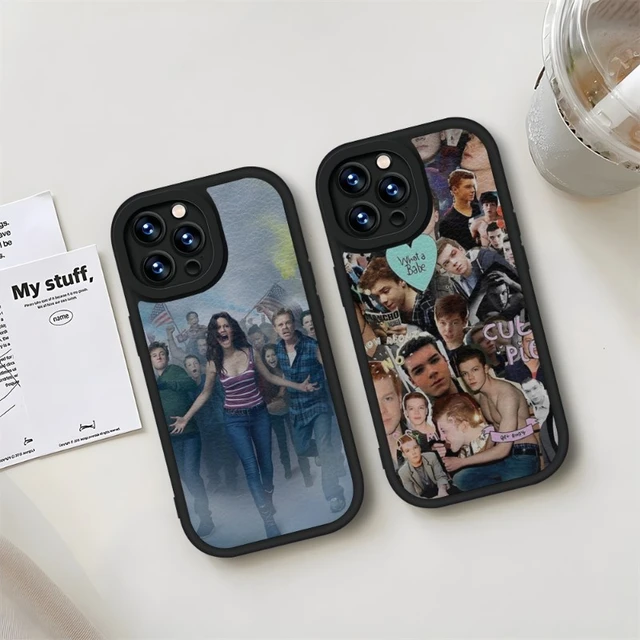 The American Version Of Shameless Phone Case Black For IPhone 11 14 13 12  Pro Max Mini Xs X Xr 7 8 Plus SE2020 Leather Texture - AliExpress