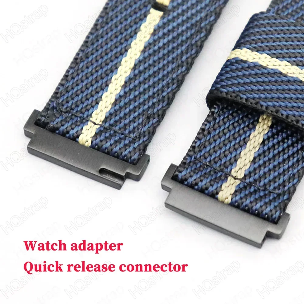 Universal Stainless Steel Watch Band Strap Adapter with Quick Release Spring Bars