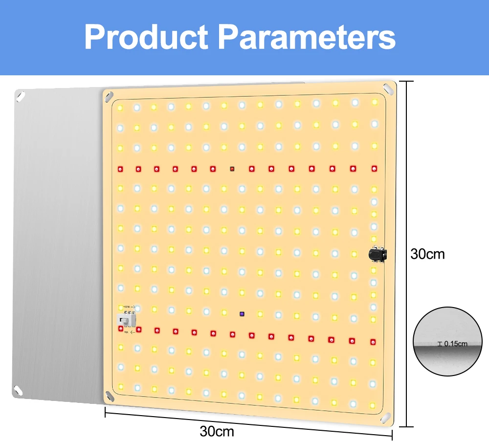 LED Grow Light LM281B flower growing Chip Full Spectrum Phyto Lamp For Greenhouse Hydroponic Plant Growth Lighting