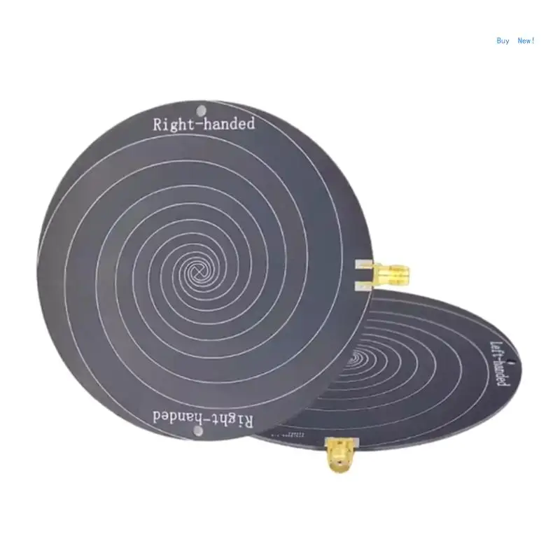 Wideband 0.51-10Ghz Circularly Polarized Antennas Equiangular Spirals Antennas, Circularly Polarized