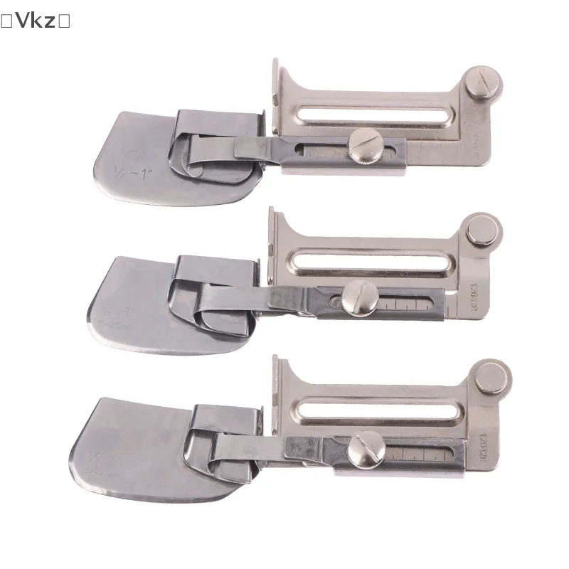 [VK18] A11 Adjustable Hemming Roller Crimping Folder Binder Presser Foot For Industrial Lockstitch Sewing Machine Accessories