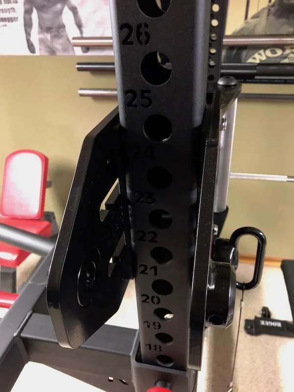 Bras De Levier Réglable Pour Power Rack – Acier – 2x2 Et 3x3