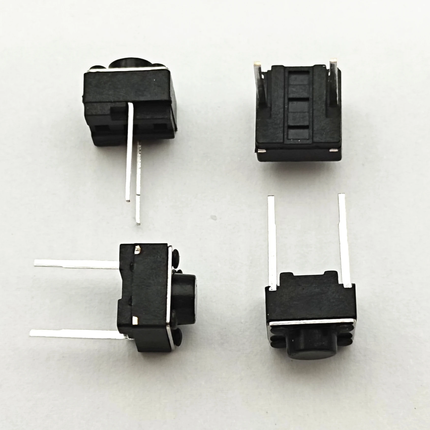 Tactile Switch Momentary Tact Push Button Switch Micro Key Power 100pcs 6x6x5 DIP2 Middle 2 pin