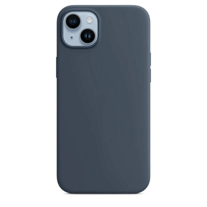 Silicone Case for IPhone 14 Pro Max 14 plus 14 Pro Case with MagSafe and Gift Lens Film with animation