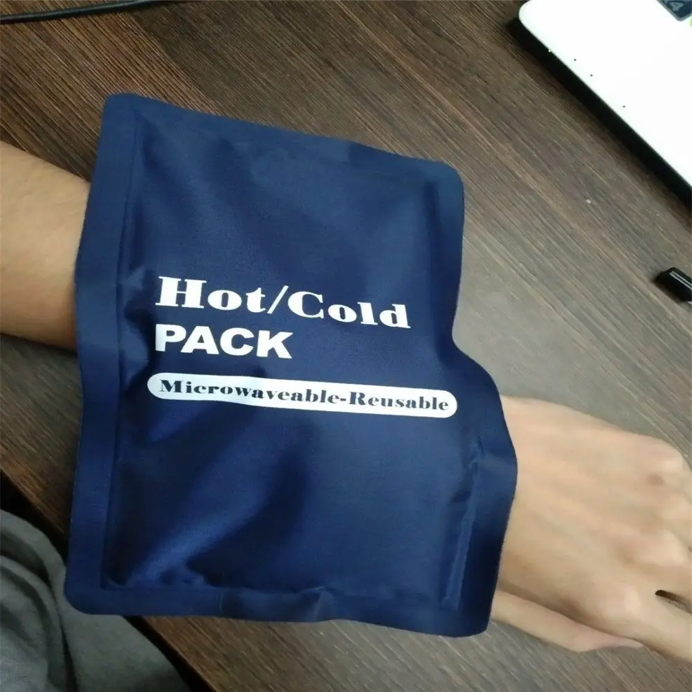 Hot/Cold Packs Reusable Ice Pack Pain Fever Relief Water Cool Heat Convenient Bag Insulated Soothing Heat Pads for Injuries Care 6