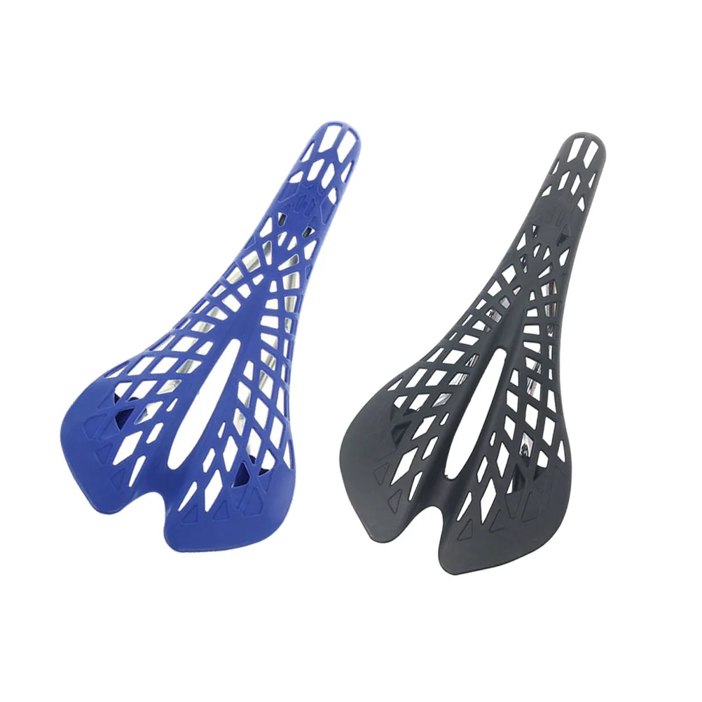 

Creative Spider Web Saddle Hollow Seat for Man Woman Male (Blue)