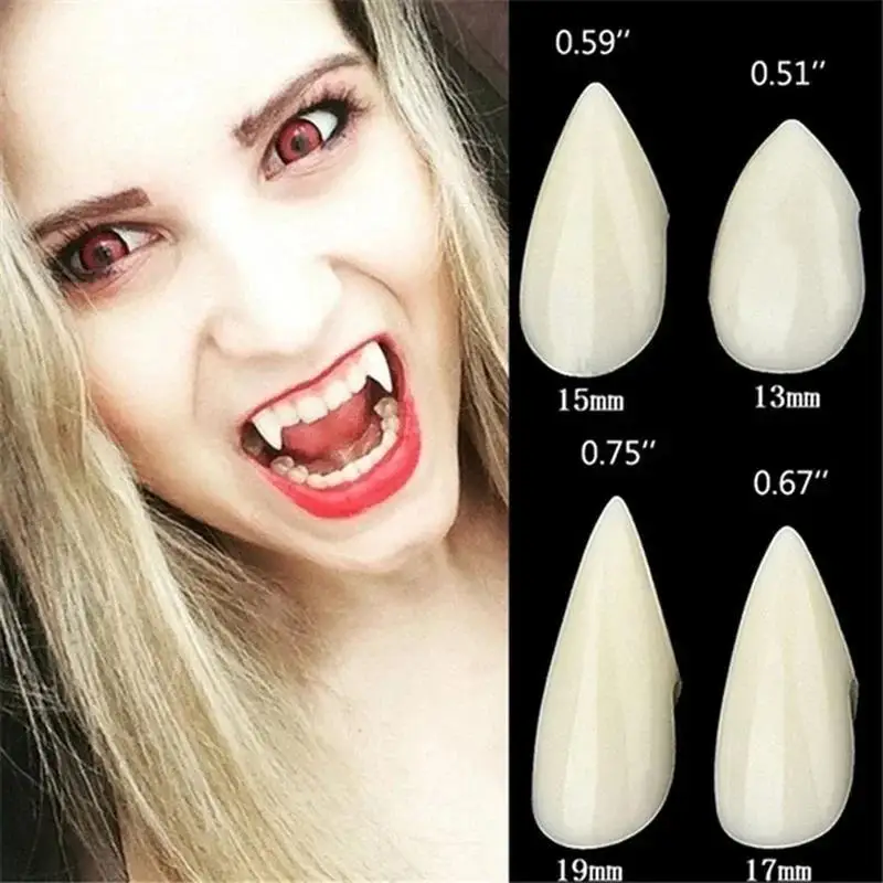 Elevate your Halloween Look with Scary Vampire Fangs Cosplay Accessories